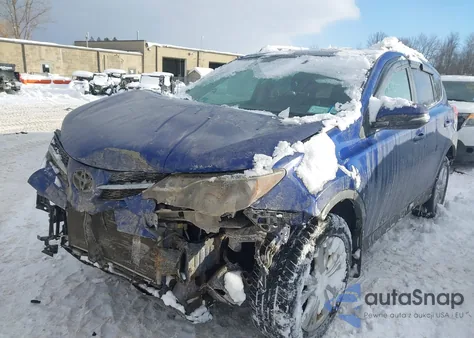 2014 Toyota Rav4 Limited z USA, uszkodzony, nr VIN 2T3DFREV7EW224149